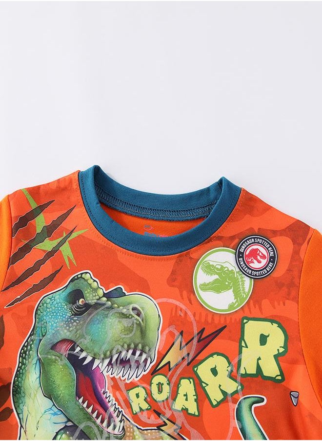 Roar T-Rex Glow-in-the-Dark PJs for Boys