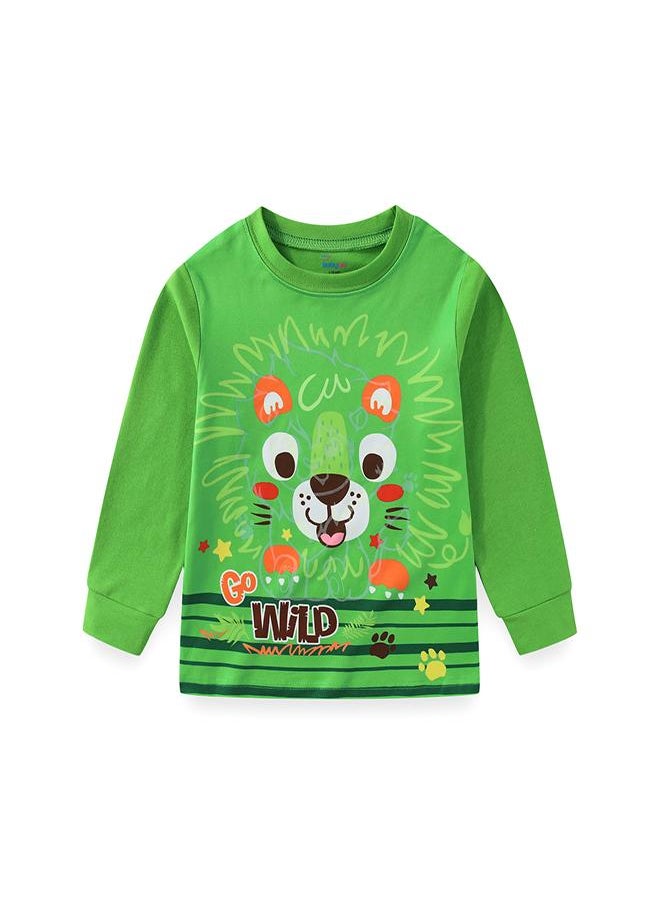 Go Wild Jungle Glow-in-the-Dark PJs for Boys