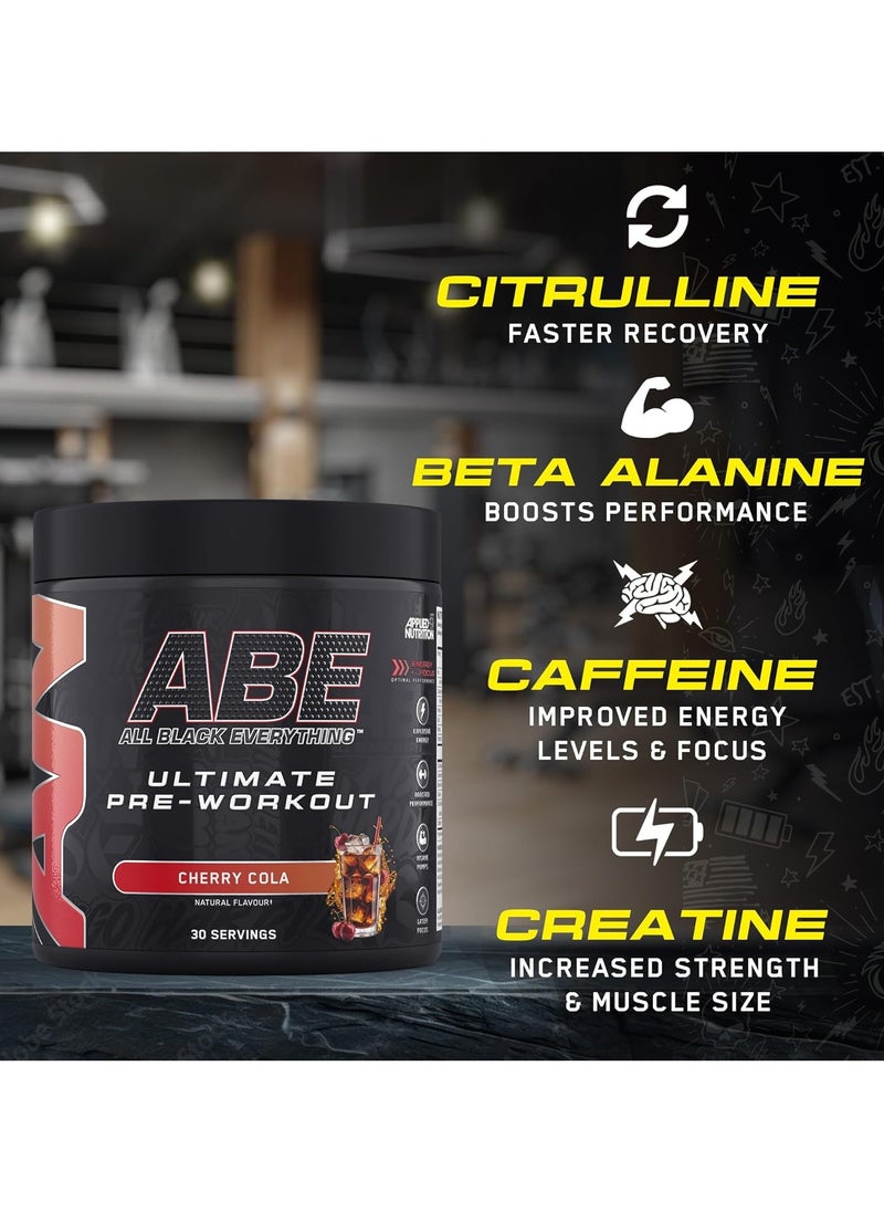 Abe Ultimate Pre-Workout With Bubblegum Crush Flavor-30 Servings