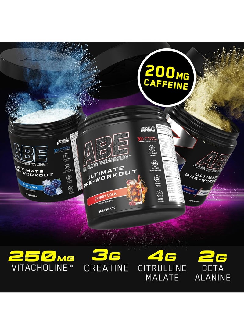 Abe Ultimate Pre-Workout With Bubblegum Crush Flavor-30 Servings