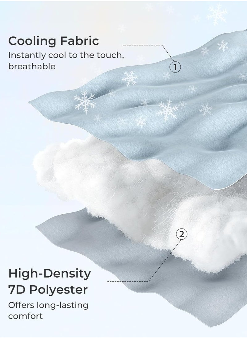 Pregnancy Pillows with Cooling Cover, U-Shaped Full Body Maternity Pillow for Side Sleepers 57 Inch - Support for Back, Hip, Belly, Legs for Pregnant Women