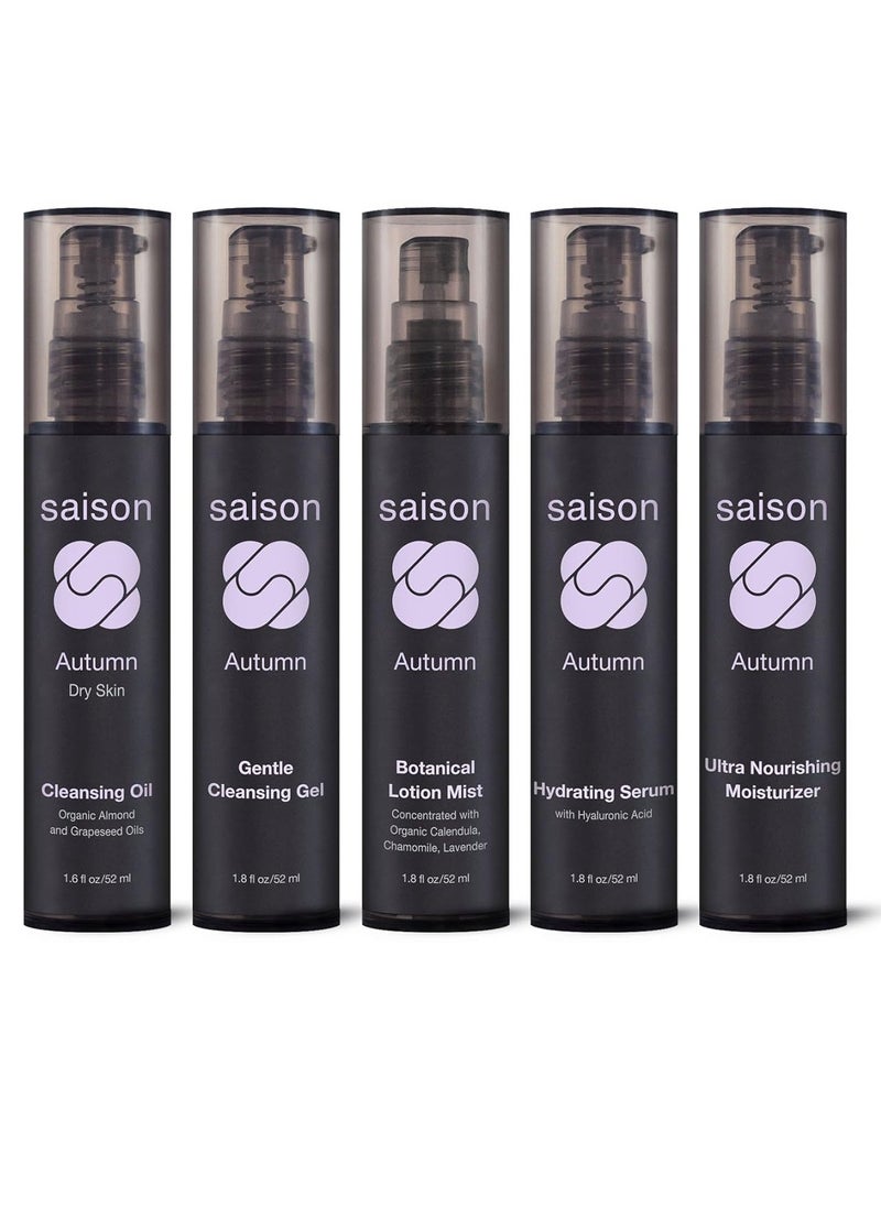 Saison® Autumn Gentle Cleansing Gel | Organic, Natural, Vegan & Cruelty Free Beauty | Good for Dry Skin