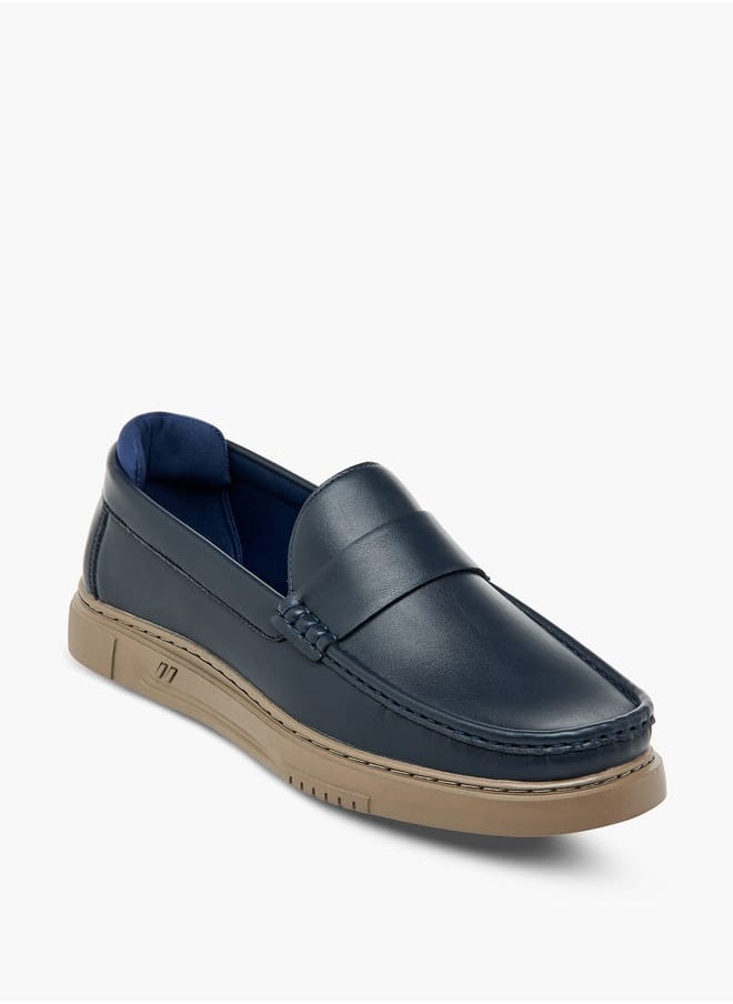 Men's Solid Slip-On Loafers