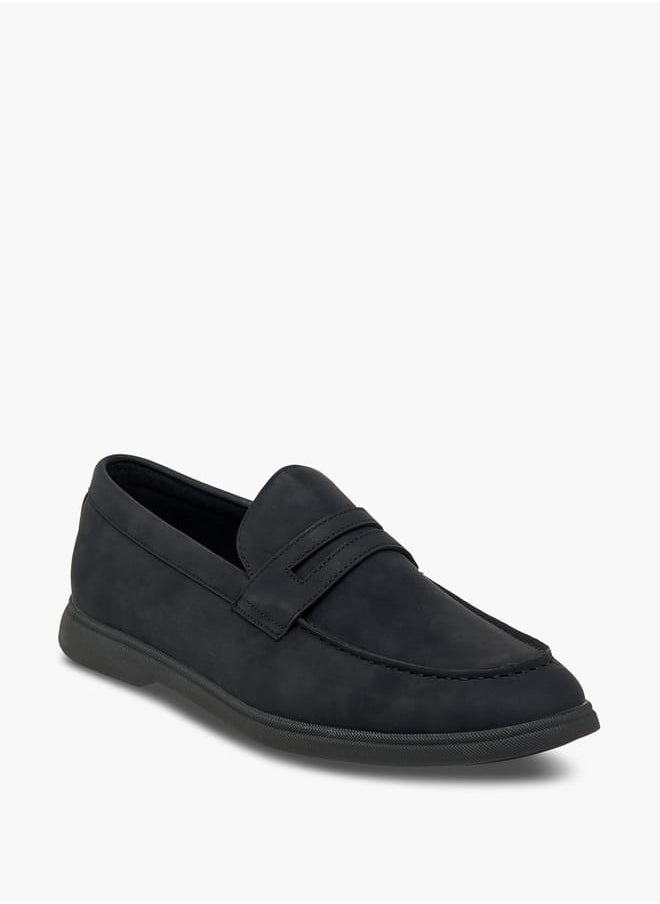 Men's Cutout Detail Slip-On Loafers