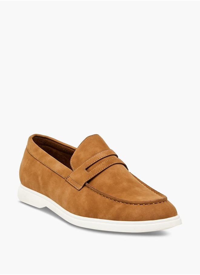 Men's Cutout Detail Slip-On Loafers