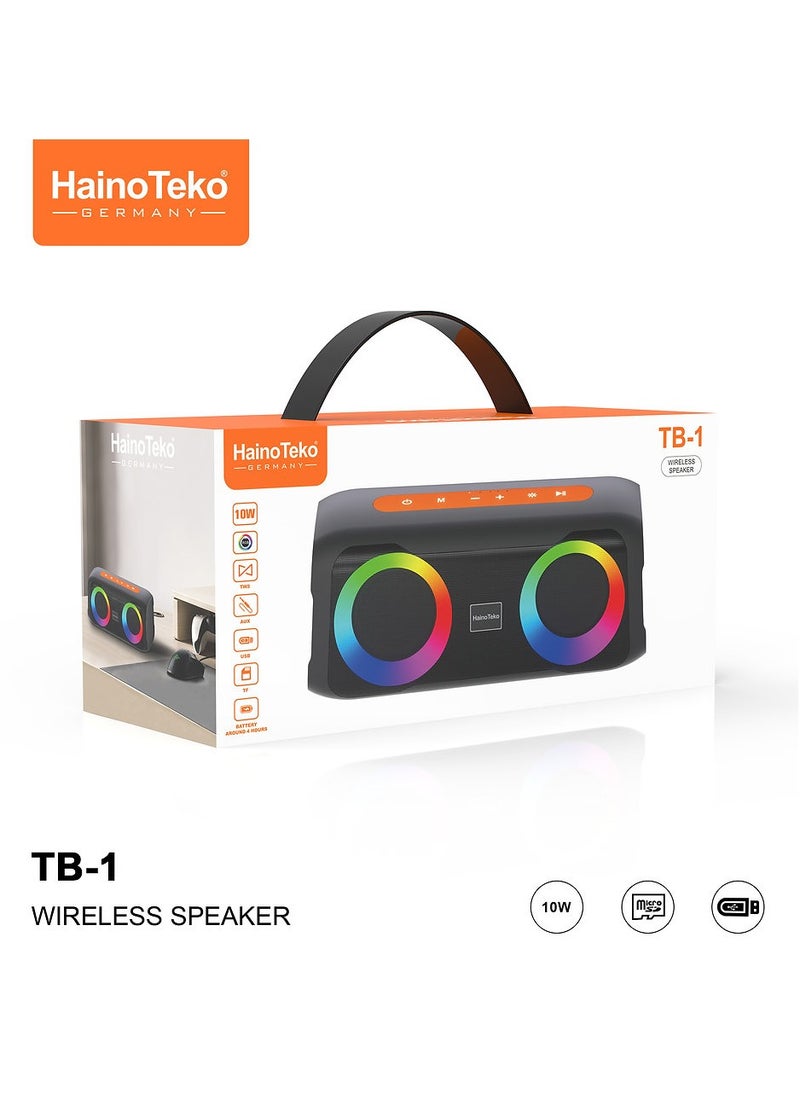 TB-1 Wireless Portable Bluetooth Speaker