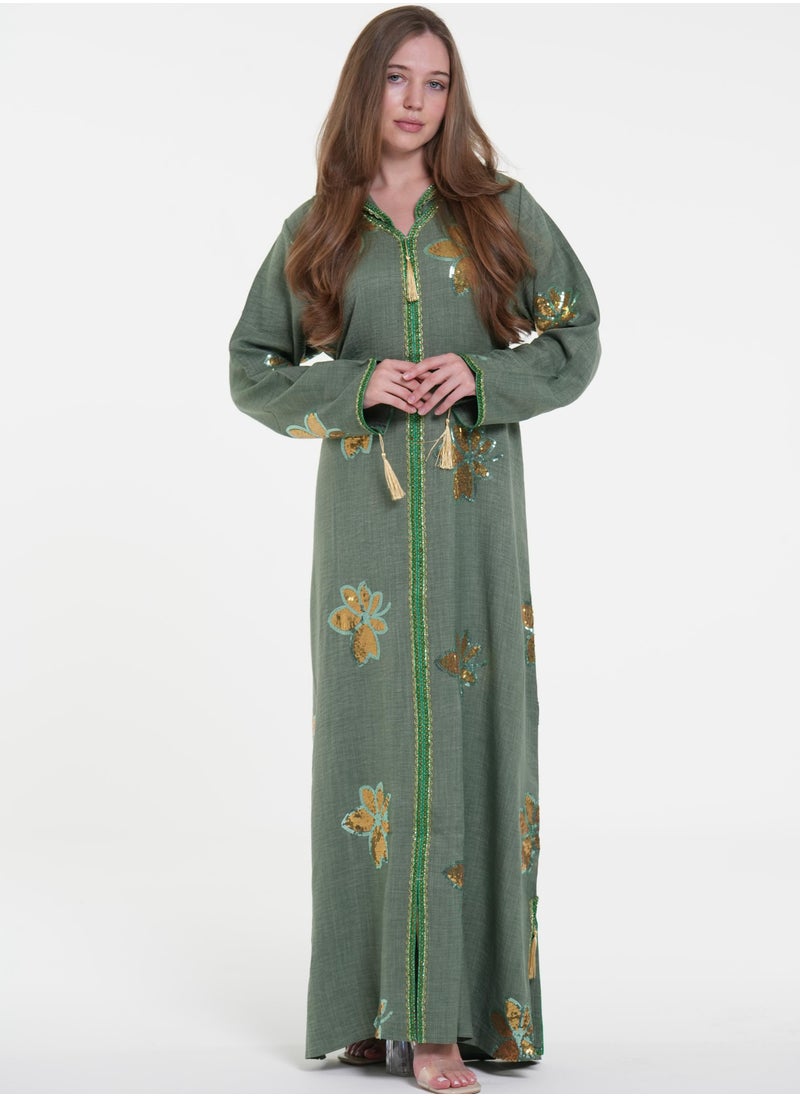 women jalabiya , arabian traditional dress