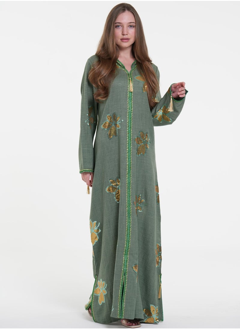 women jalabiya , arabian traditional dress