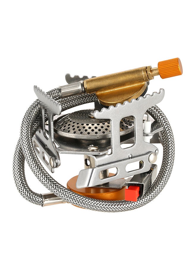 Outdoor Portable Folding Camping Gas Stove Stainless Steel Hiking Picnic Cooking Stove