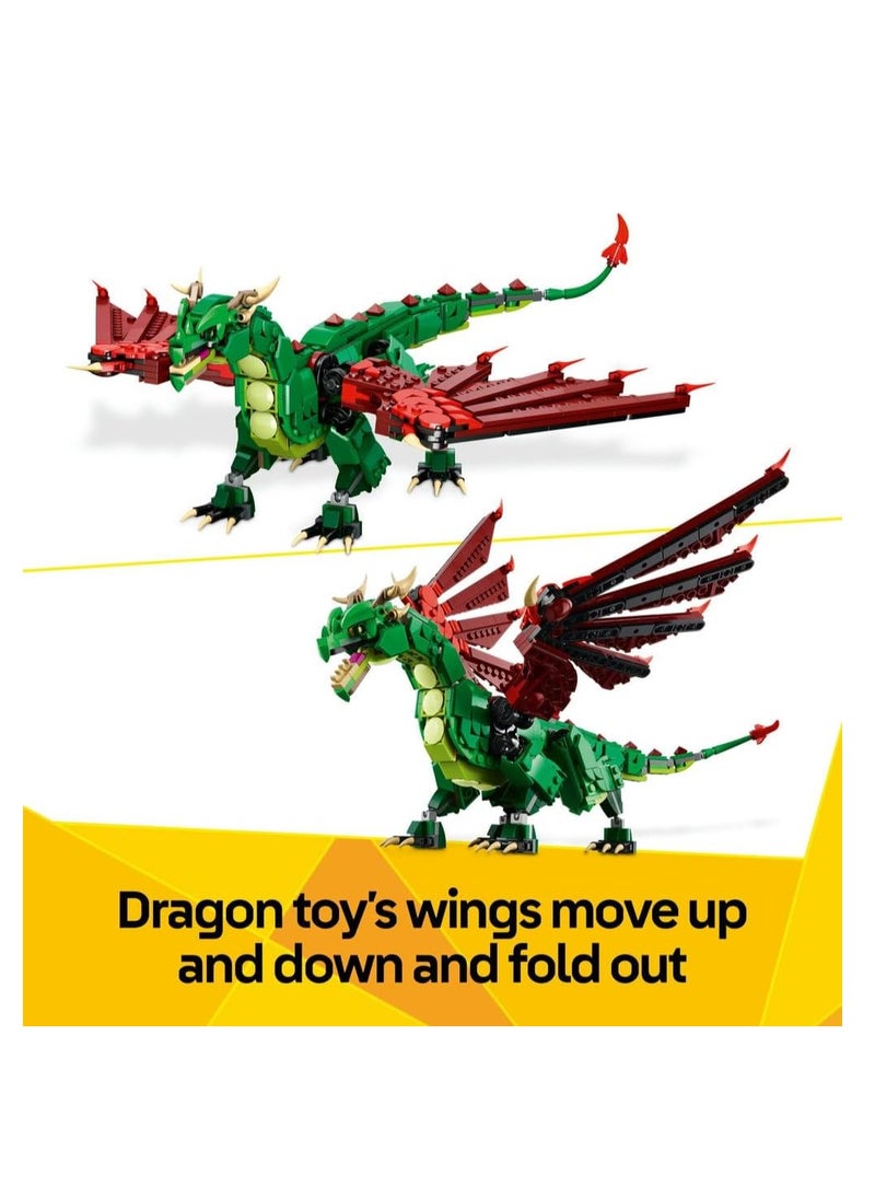 LEGO Medieval Dragon Building Toy Set 31161