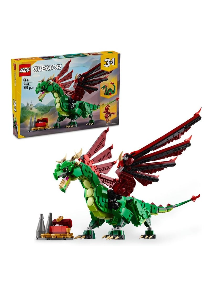 LEGO Medieval Dragon Building Toy Set 31161