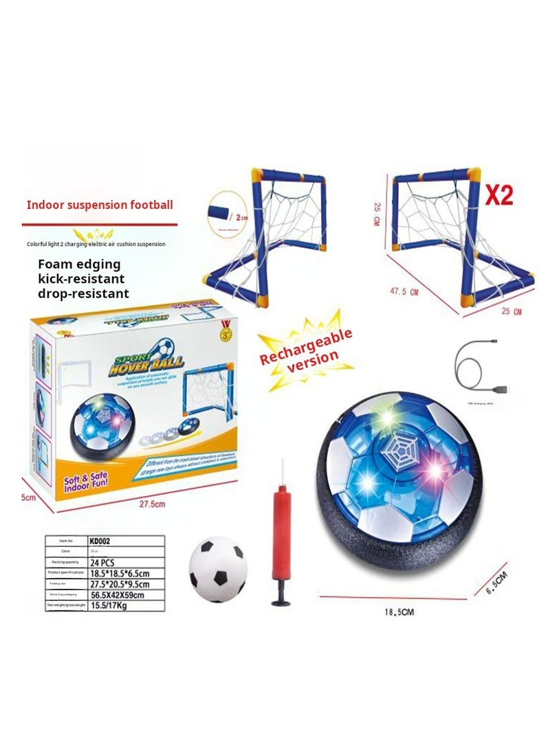 Hot selling rechargeable suspended soccer toys and indoor luminous soccer toys for children