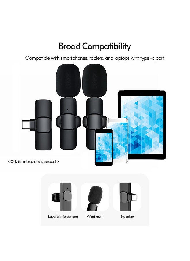 Mini Wireless Lavalier Omnidirectional Microphone