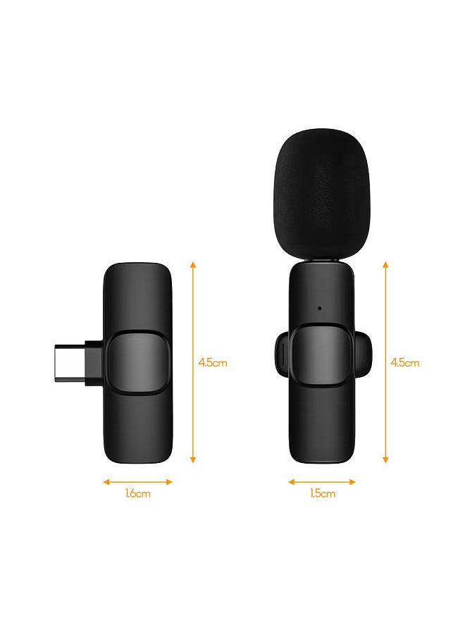 Mini Wireless Lavalier Omnidirectional Microphone