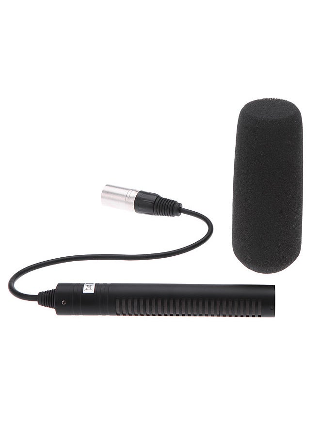 Professional Microphone for Sony PD190P HVR-Z1C HVR-A1C HVR-V1C DSR-PD150P DSR-250 Panasonic AJ--D700MP AJ--D410MC AJ--D615MC AJ--D908MC 180