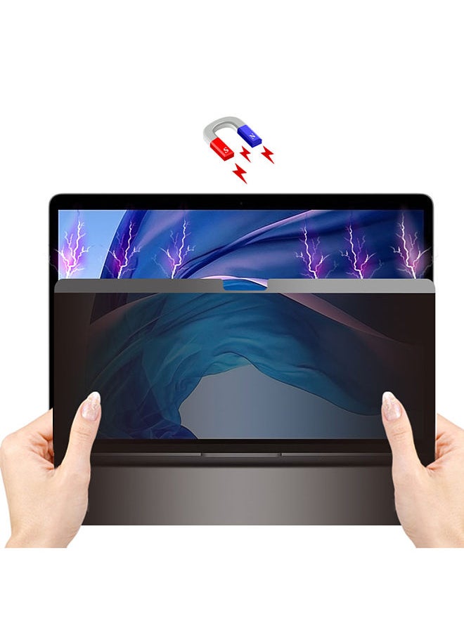 Magnetic Privacy Screen Filter Anti UV Film Anti Glare Frosted High-transmittance Film Compatible with MacBook 12''(2015-2017)