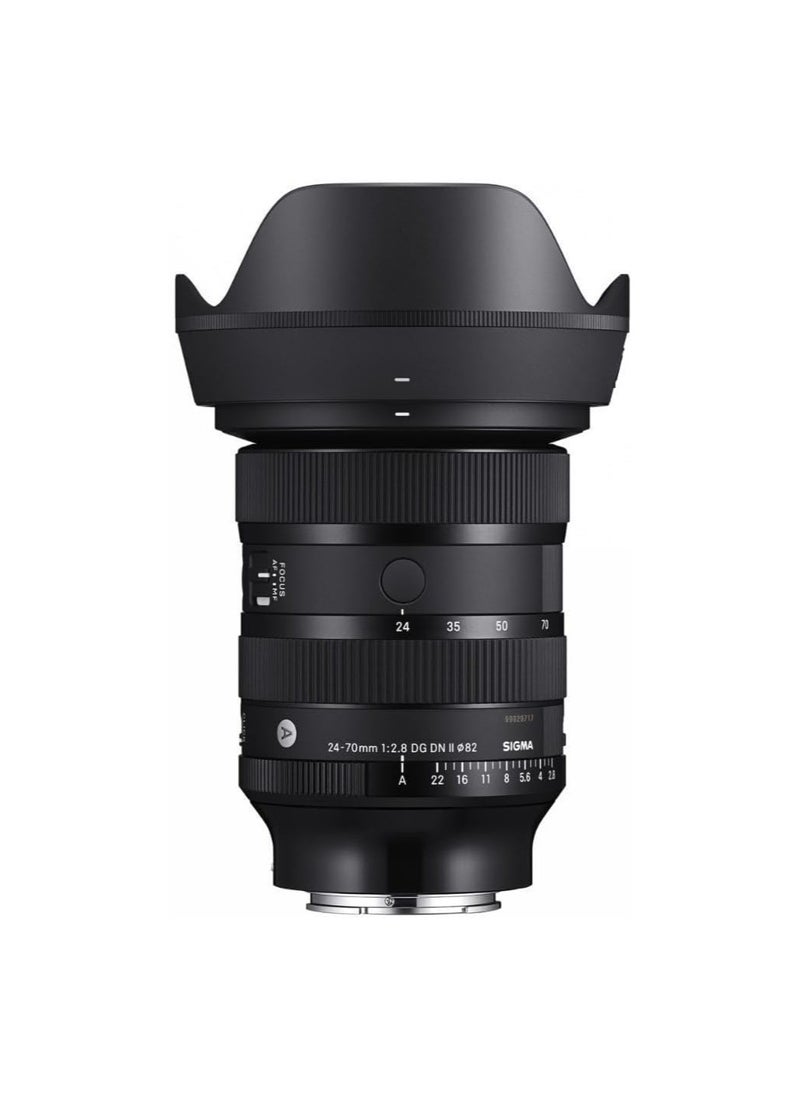 Sigma 24-70mm F/2.8 DG DN II Art Lens (Sony E)