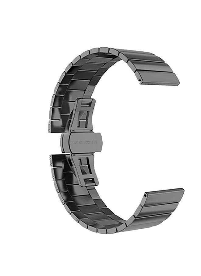 22mm Watch Band, Stainless Steel Watch Band, Strap Wristband Replacement, for HUAWEI WATCH GT2 46mm / HONOR MagicWatch 2 46mm / HONOR Magic Watch