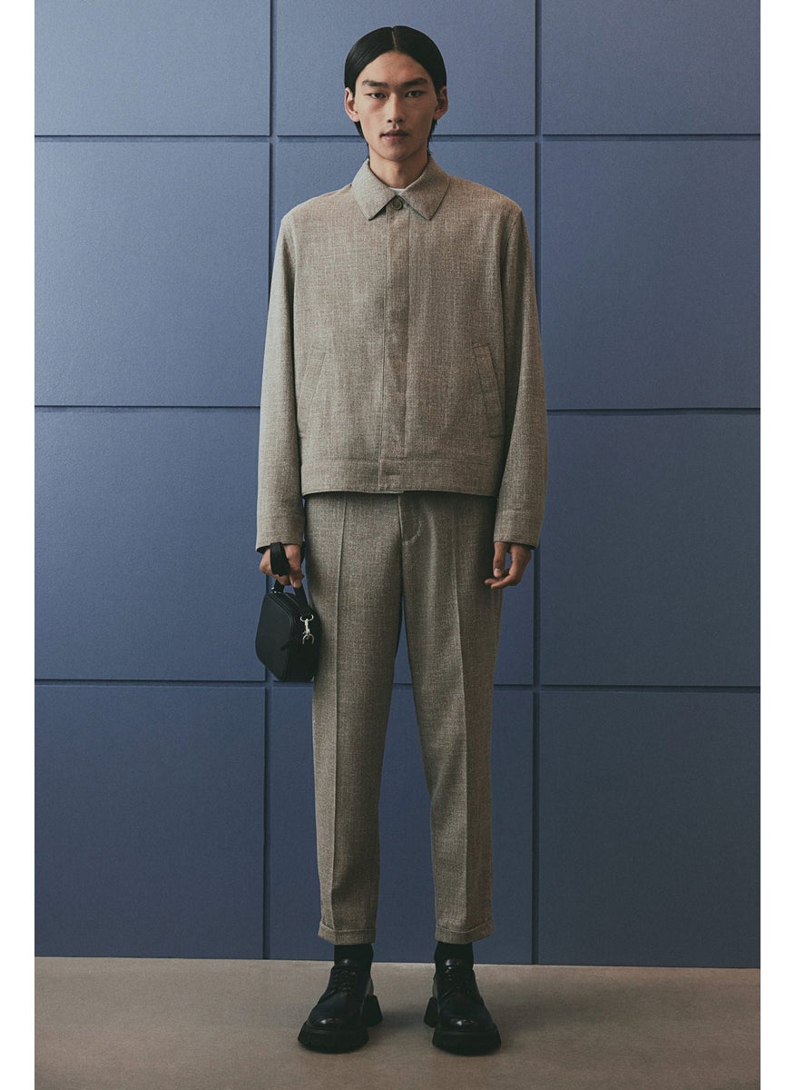 Regular Fit Tailored Trousers
