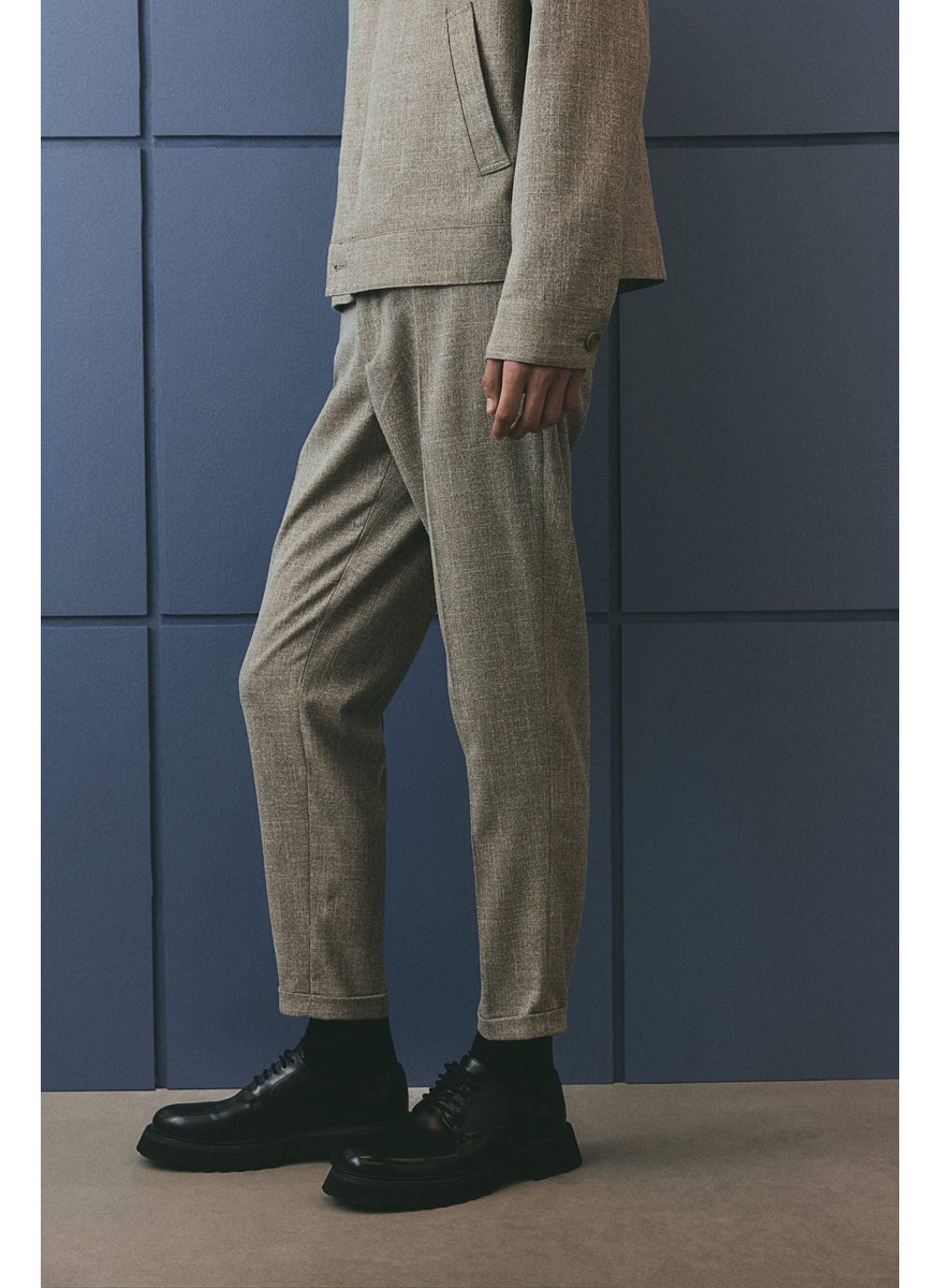 Regular Fit Tailored Trousers