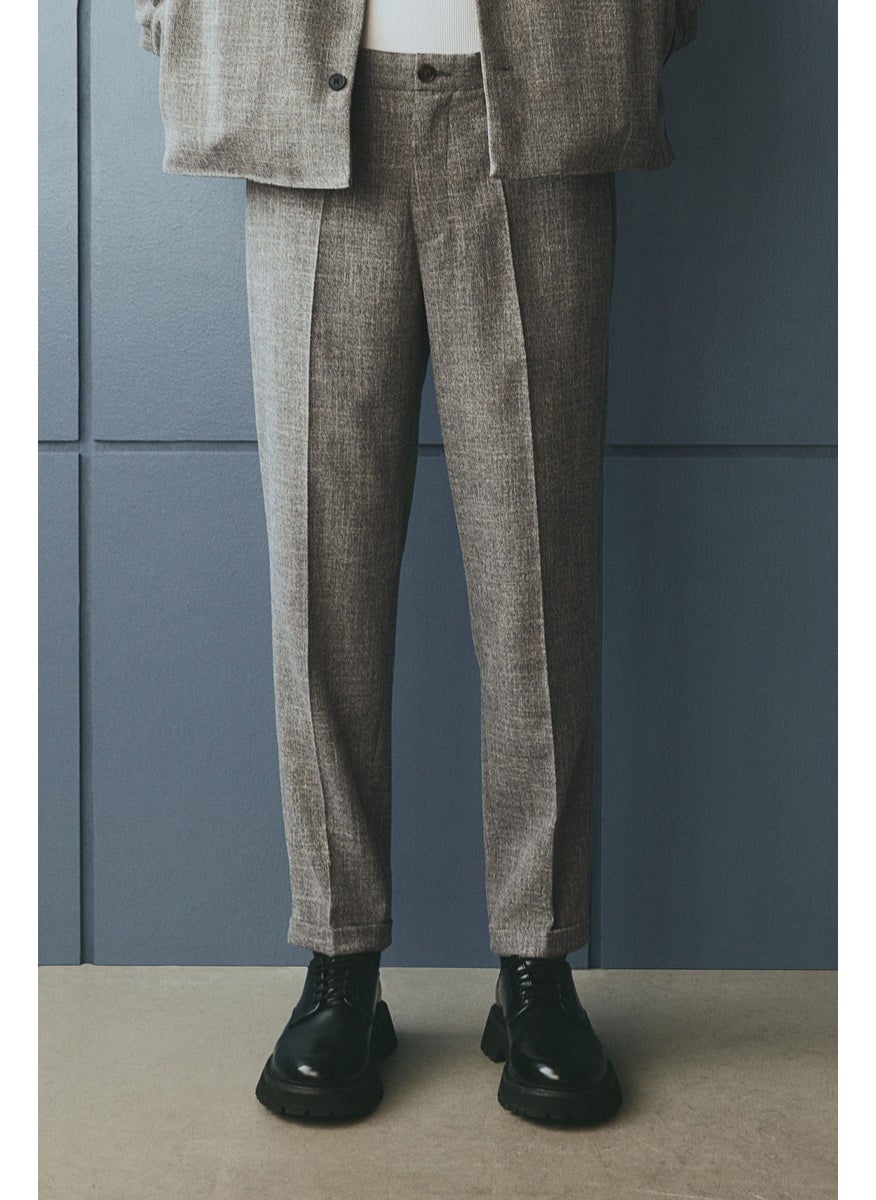 Regular Fit Tailored Trousers