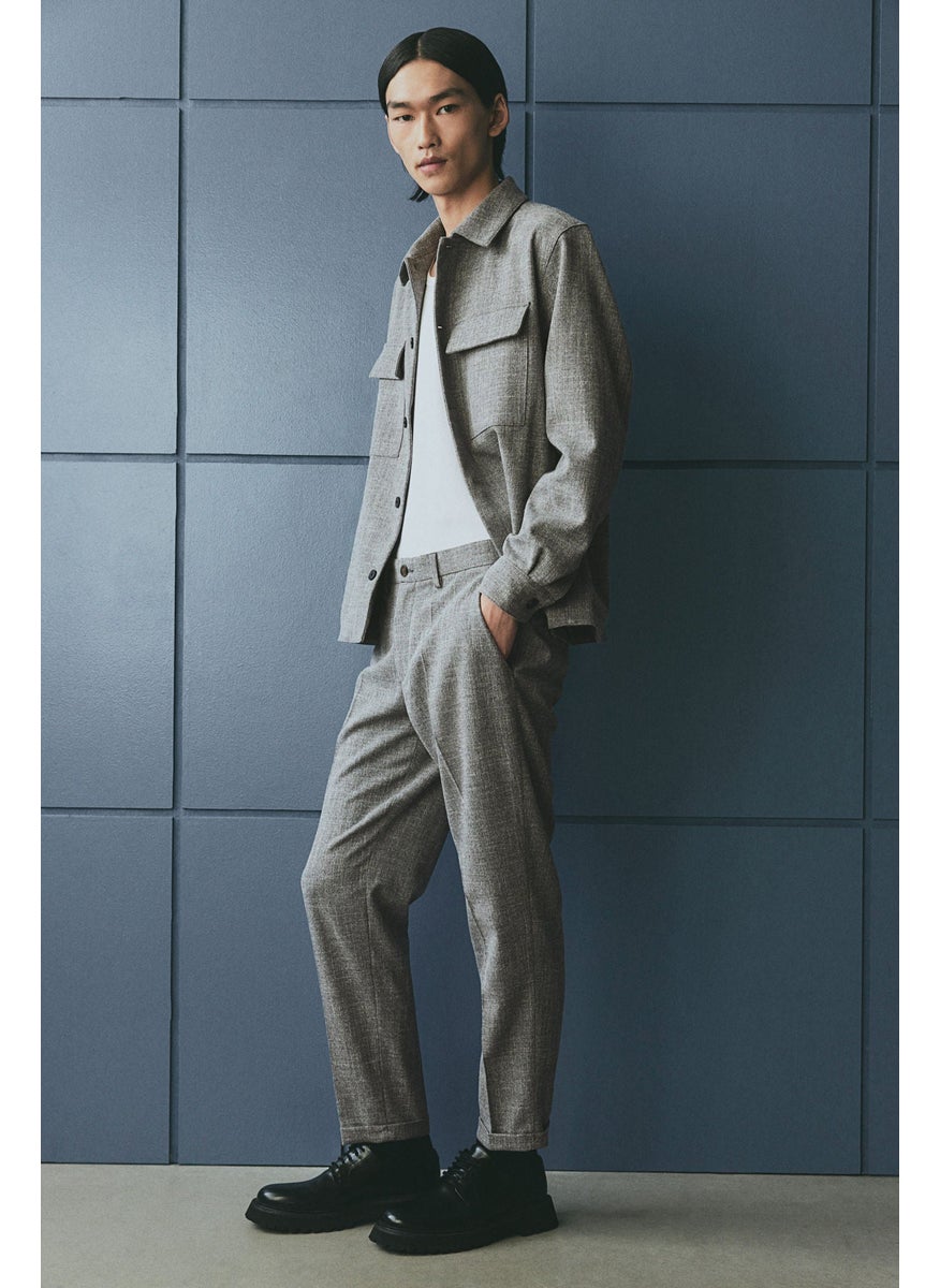 Regular Fit Tailored Trousers