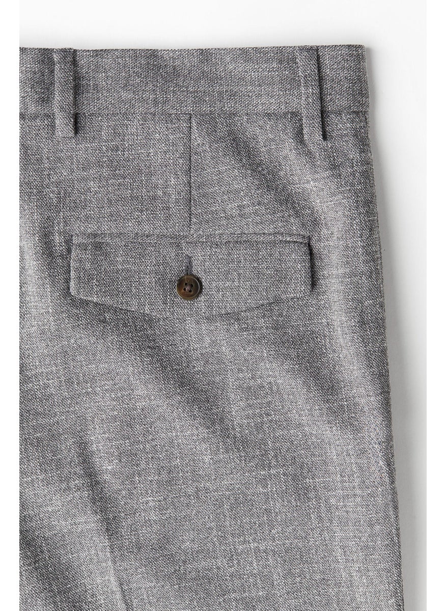 Regular Fit Tailored Trousers