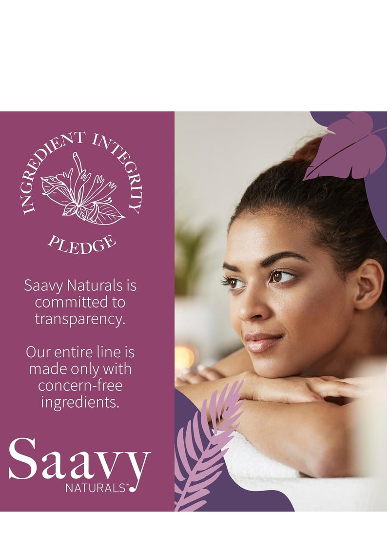 Saavy Naturals Lavender Chamomile Liquid Hand Soap Pump, Moisturizing Hand Liquid Soap with Aloe Vera, Essential Oils, and More, Gel-Based Natural Liquid Hand Soap, 12 Fl Oz, 2 Pack