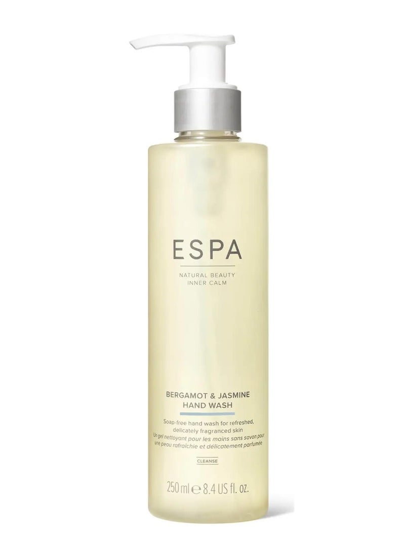 ESPA | Bergamot & Jasmine Hand Wash | 250ml | Essential Oils | Suitable for sensitive skin