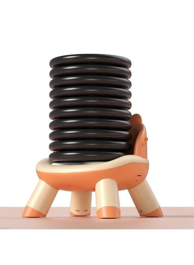 Dining Chair Lightweight Sounding Seat with Plate Removable Suitable for Toddlers Children's Eating Chair Backrest Small Stool