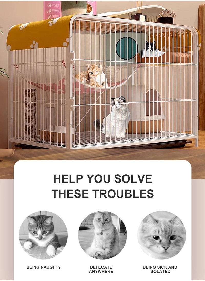 Cat Cage Extra Large Free Space Cat Cage Villa Cat House Cat Cabinet Cat Nest Cat Climbing Shelf