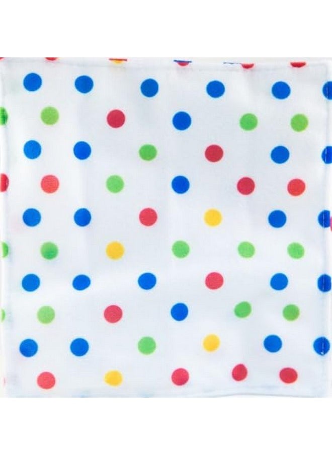 Baby Paper-2 Pack of Crinkly, Sensory Toys, White/Black Dot & Multi Color Polka Dot