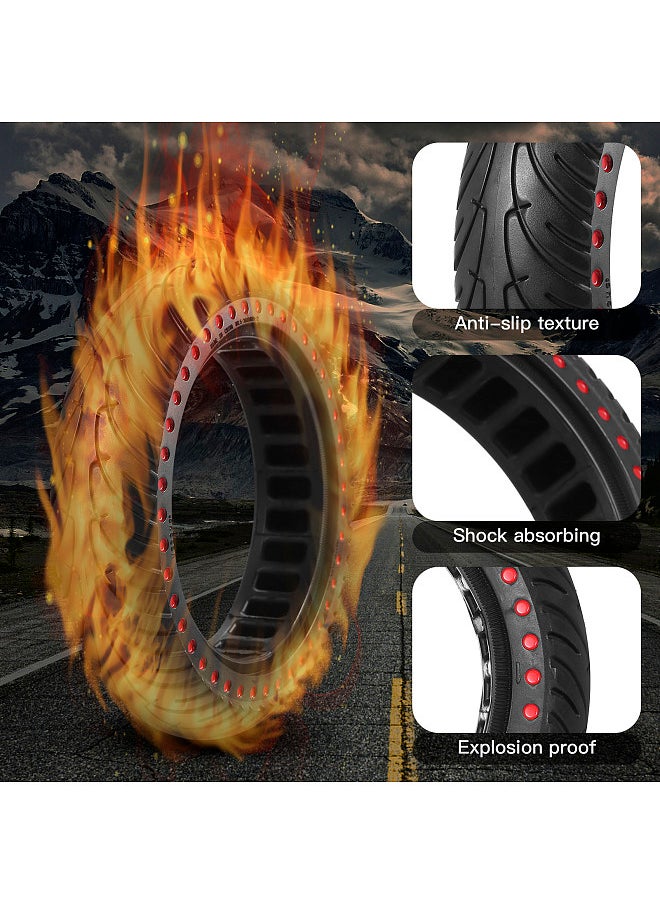 Electric Scooter Tire, 8.5 inches Electric Scooter Tire, Shock-absorbing Rubber Wheel, Non-pneumatic Wheel,for Xiaomi M365 Electric Scooter