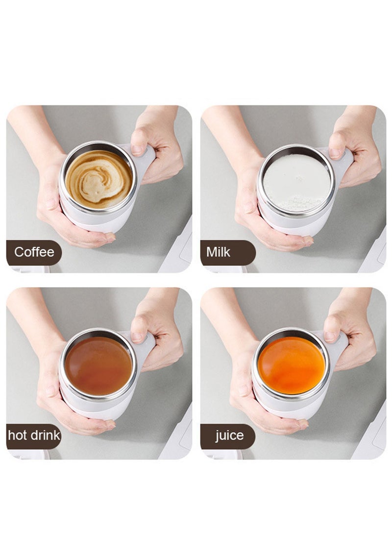 380mL Self Stirring Mug with Lid, Automatic Magnetic Stirring Coffee Cup, Electric  Self Mixing Coffee Cup, for Coffee Milk Cocoa Hot Chocolate