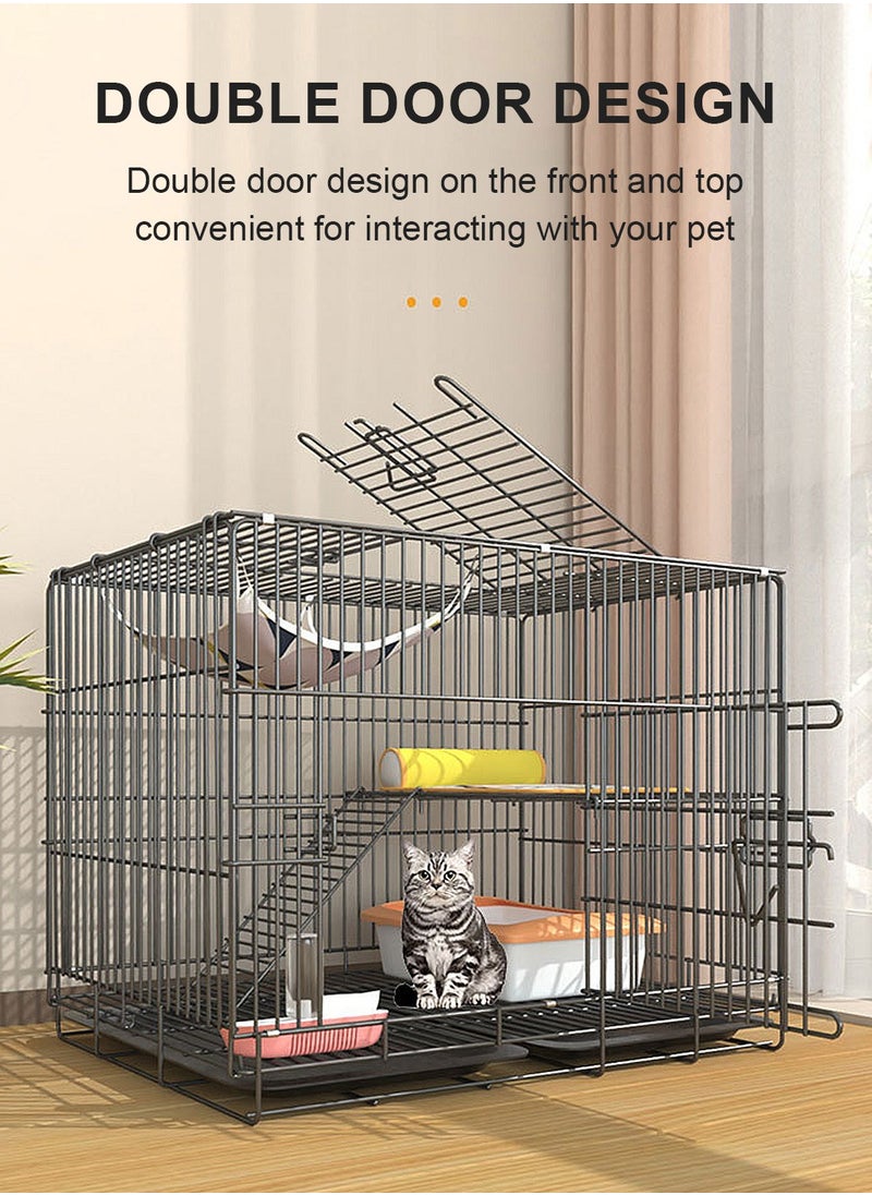 Large Cat Cage Cat House Cat Cabinet Cat Nest Extra Large Free Space Pet Cages Kitten Cage
