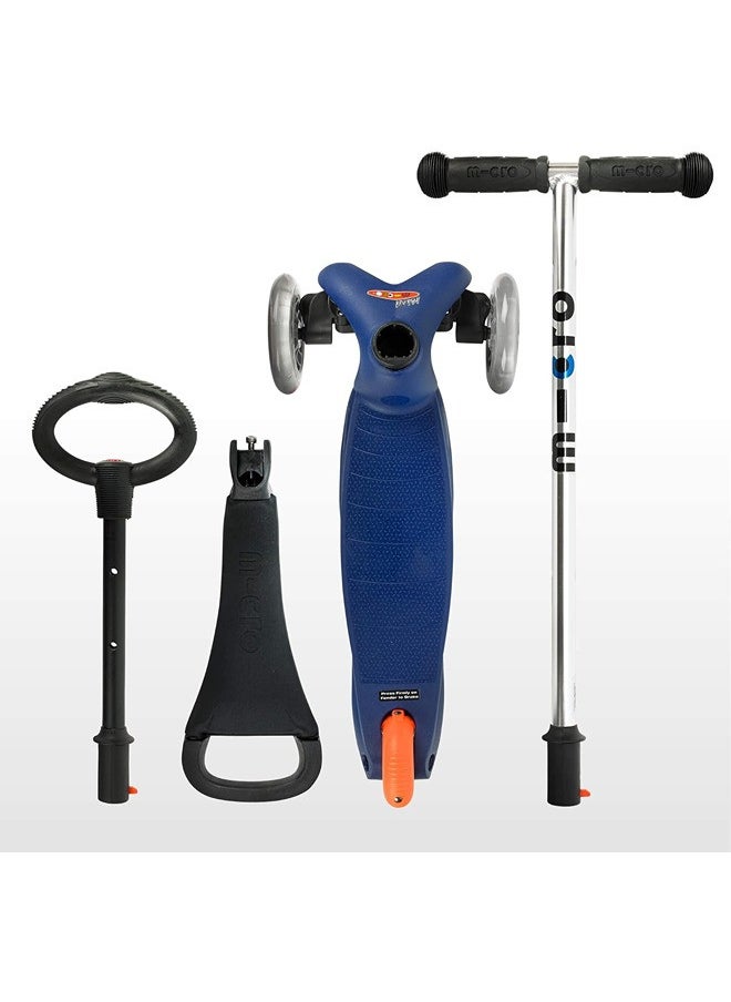 Micro Scooters - Mini Classic 3 in 1 Blue | Scooter for Kids | Kids Scooter | Scooter with LED Wheels | Scooter for Kids 3-5 Years
