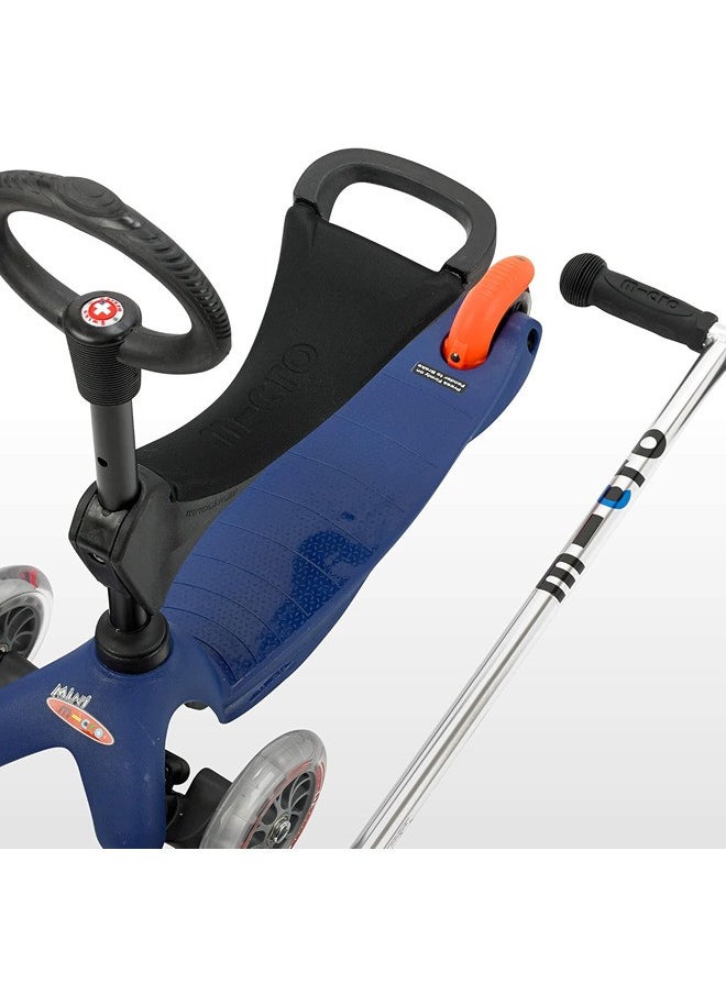 Micro Scooters - Mini Classic 3 in 1 Blue | Scooter for Kids | Kids Scooter | Scooter with LED Wheels | Scooter for Kids 3-5 Years