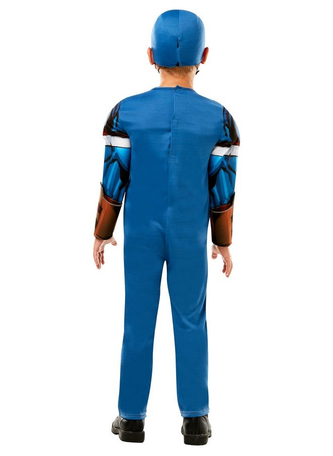 Rubie'S 640833L Official Marvel Avengers Captain America Deluxe Child Costume, Boys, Large Age 7-8, Height 128 Cm