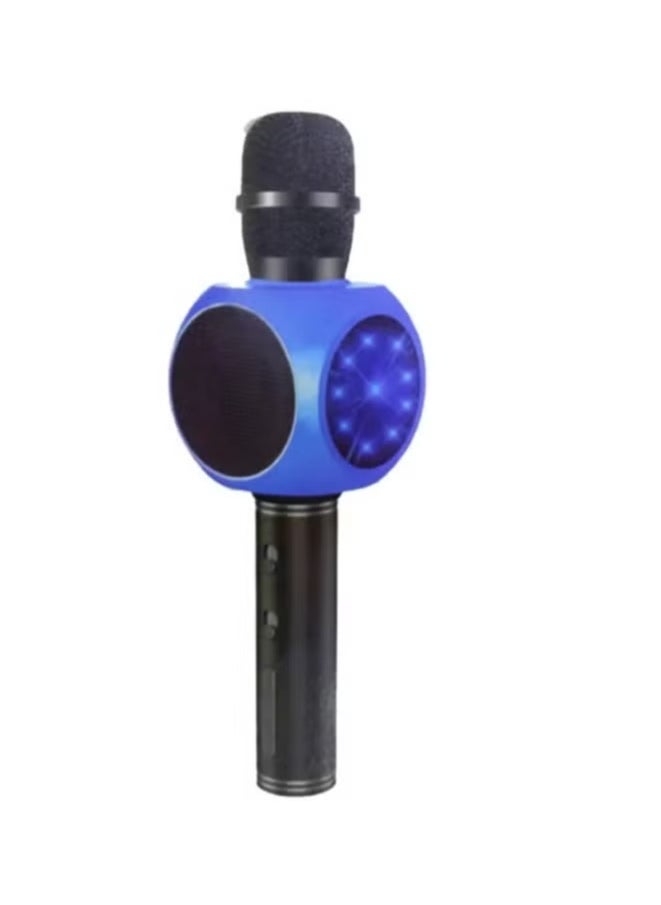 M8 Bluetooth Karaoke Microphone, Wireless Handheld Mic with LED Lights, High-Quality Sound, Rechargeable Battery – Perfect for Home Karaoke, Parties, Singing, and Entertainment