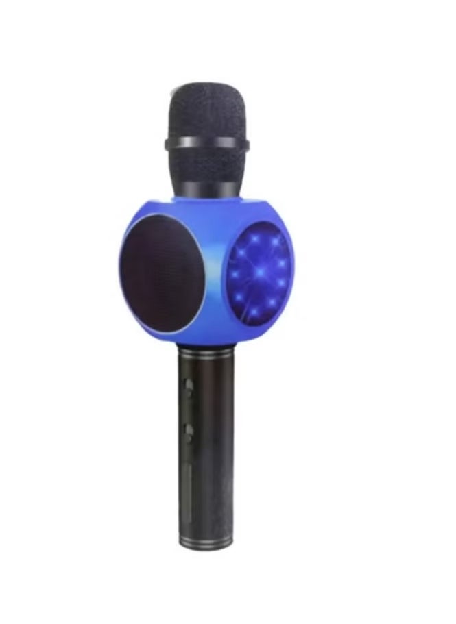 M8 Bluetooth Karaoke Microphone, Wireless Handheld Mic with LED Lights, High-Quality Sound, Rechargeable Battery – Perfect for Home Karaoke, Parties, Singing, and Entertainment