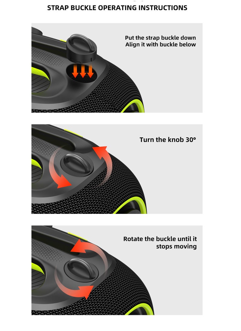Party Box 120W Portable Bluetooth Speaker with Dual Wireless Microphones, 200W Fast Charging, IPX6 Waterproof, DSP Chip, 10-Hour Playtime, RGB Lights – Ideal for Outdoor, Karaoke, and Family Gatherings
