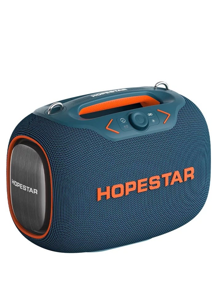 Party Box 120W Portable Bluetooth Speaker with Dual Wireless Microphones, 200W Fast Charging, IPX6 Waterproof, DSP Chip, 10-Hour Playtime, RGB Lights – Ideal for Outdoor, Karaoke, and Family Gatherings