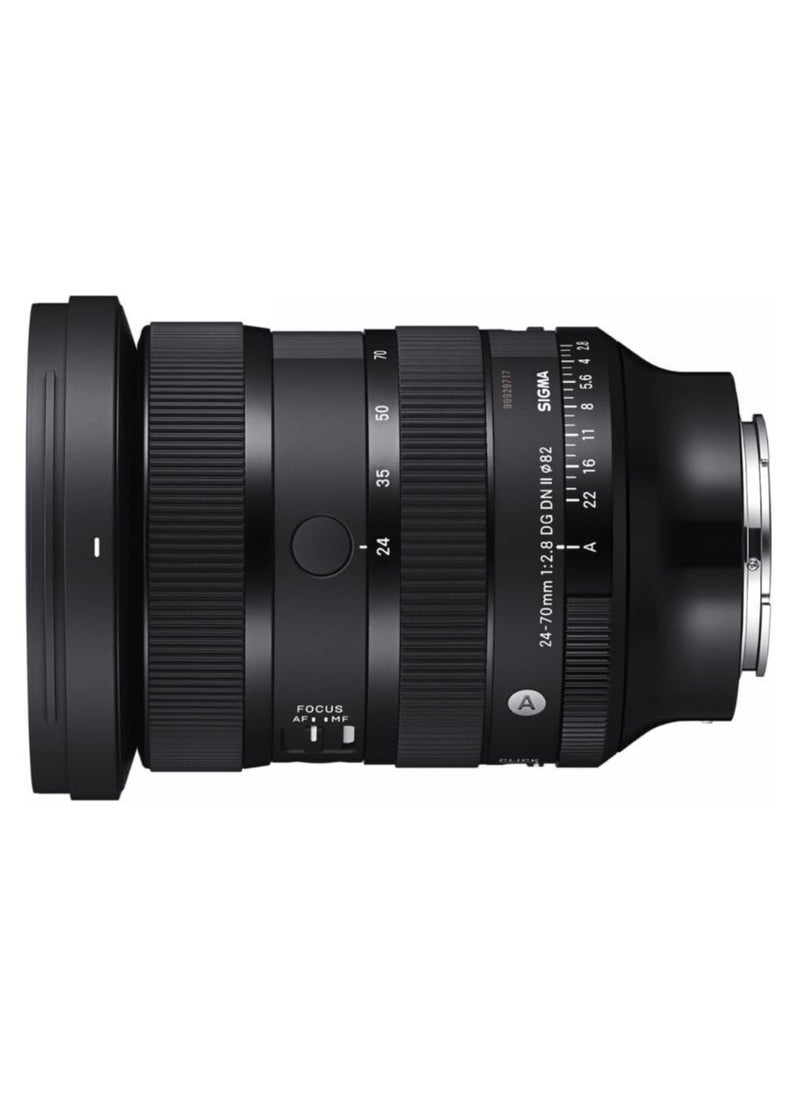 Sigma 24-70mm f/2.8 DG DN II Art Lens for Sony E-mount