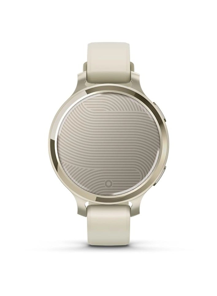 Lily 2 Active - 38MMLunar Gold with Bone Silicone Band - Up to 9 Days of  Battery life  - 0.84