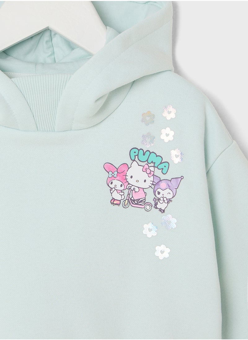 Kids Hello Kitty & Friends Relaxed Graphic Hoodie