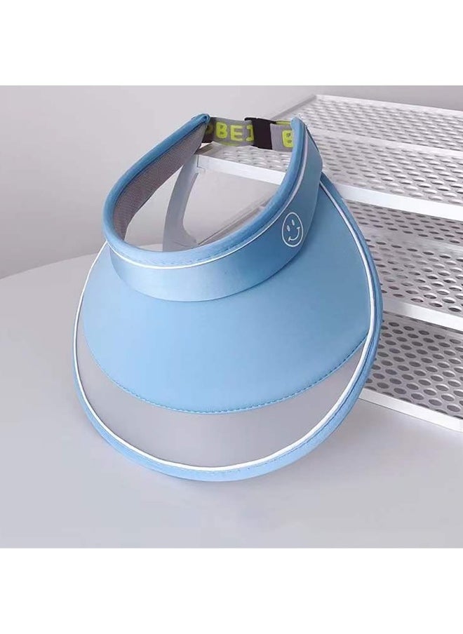Blue Sports Sun shade Adjustable Tennis/Visor Cap