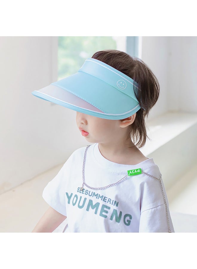 Aqua Blue Sports Sun shade Adjustable Tennis/Visor Cap