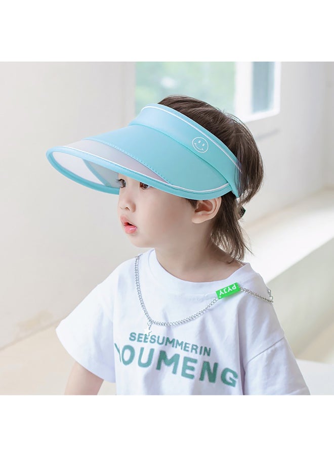 Aqua Blue Sports Sun shade Adjustable Tennis/Visor Cap