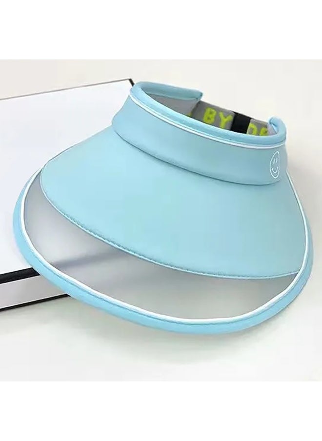 Aqua Blue Sports Sun shade Adjustable Tennis/Visor Cap