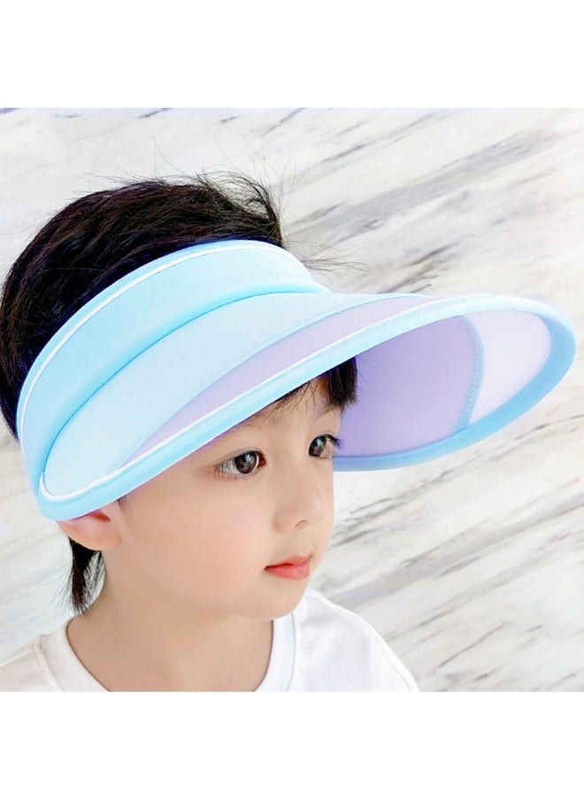 Aqua Blue Sports Sun shade Adjustable Tennis/Visor Cap